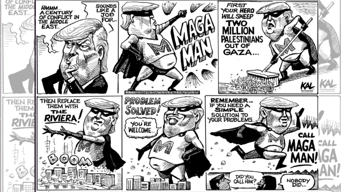 Kevin Kal Kallaugher for The Economist | X\@kaltoons
