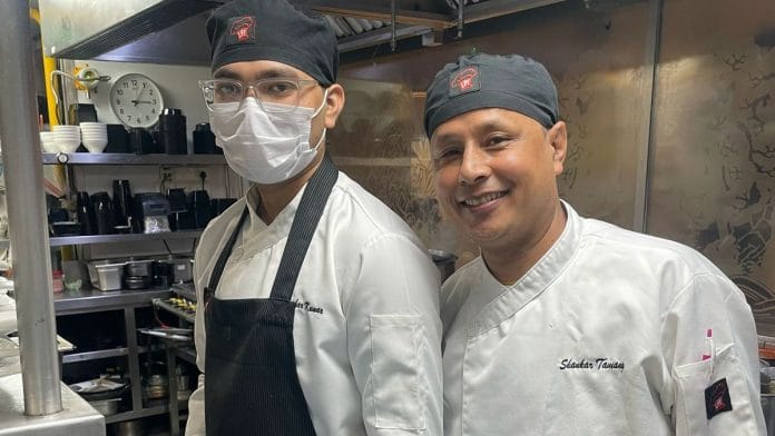 Korean chefs in India