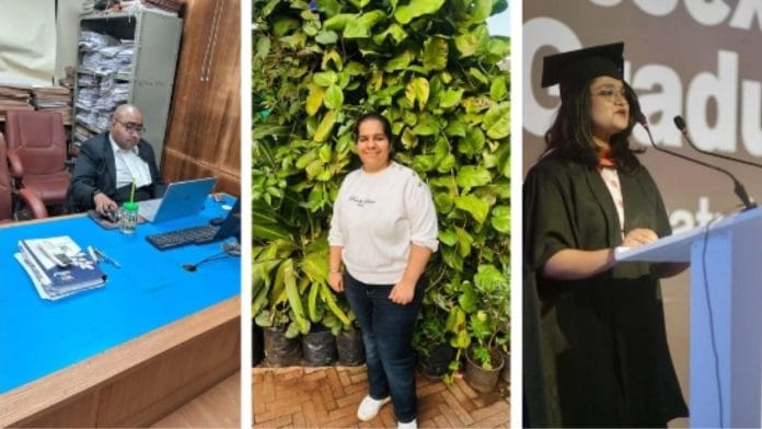 From left: Arvind, Aanchal Bhateja, Sanchita Ain | By special arrangement