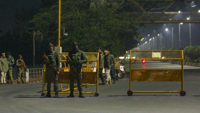 Security personnel deployed in Imphal | Suraj Singh Bisht | ThePrint