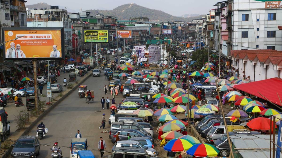 A market in Imphal | Suraj Singh Bisht | ThePrint