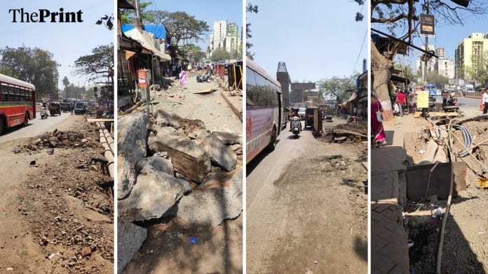 Roads dug up in Mumbai's Kurla as part of BMC's road concretisation project | By special arrangement