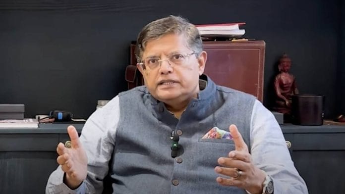 BJP MP and Delhi in-charge Baijayant Panda | Photo: Anisha Nehra | ThePrint