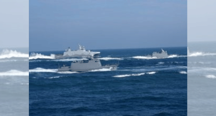 Taiwan reports detection of 14 Chinese aircraft and 6 PLAN vessels operating near its shores