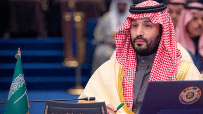 File Photo of Saudi Crown Prince Mohammed bin Salman | Handout via Reuters/ Bandar Algaloud/Courtesy of Saudi Royal Court