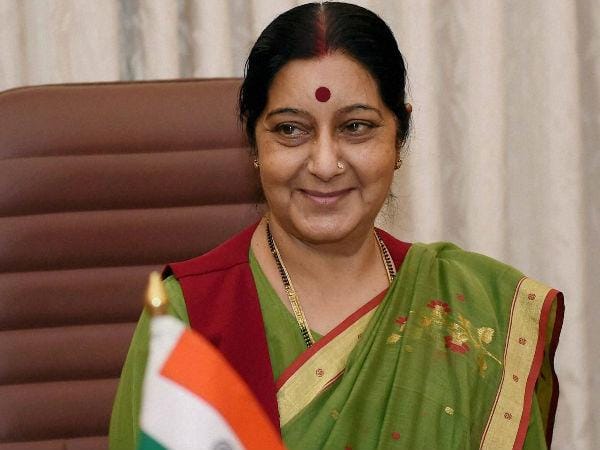 Late BJP leader Sushma Swaraj