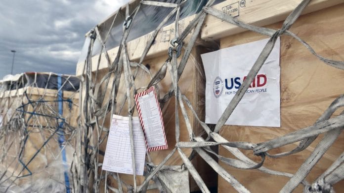 COVID-19 medical supplies sent to India through USAID in 2021. | ANI