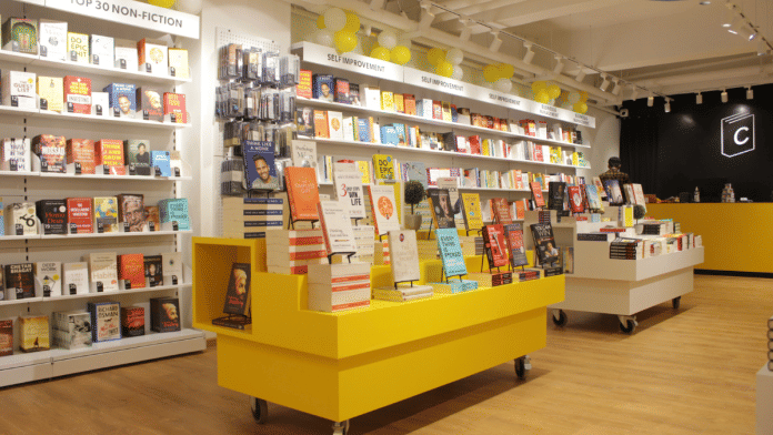 Inside view of a Crossword book store | X/@crossword_book