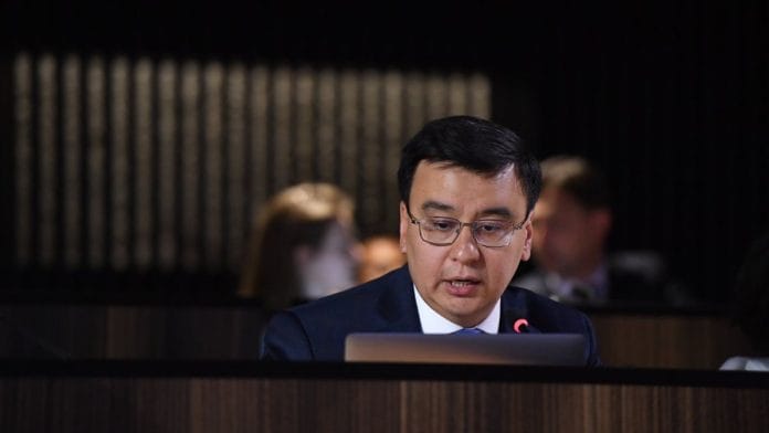 A file photo of Uzbekistan's Tourism Minister Umid R. Shadiev | @urshadiev/ X