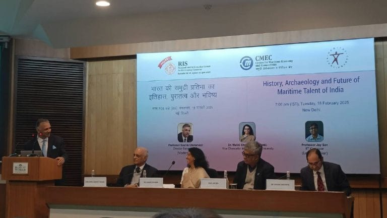 At talk on India’s maritime history, call to promote ports, blend heritage with latest tech