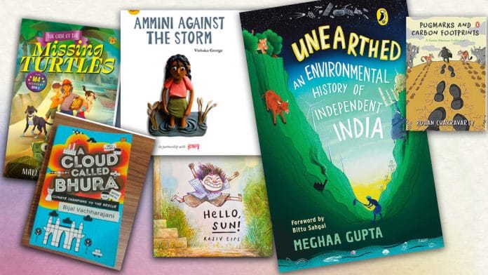Climate books for children in India