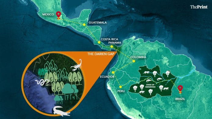 The Darien Gap is one of the world’s most dangerous migration routes | Credit: Manali Ghosh & Shruti Naithani