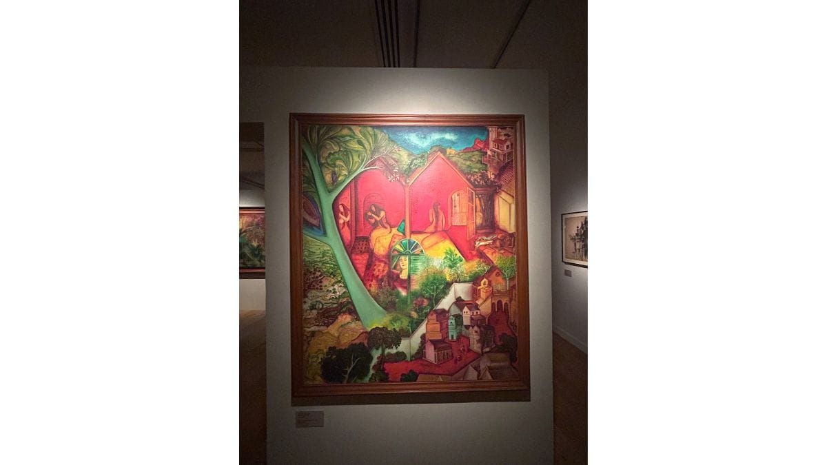 One of the paintings at the exhibition | Zenaira Bakhsh, ThePrint