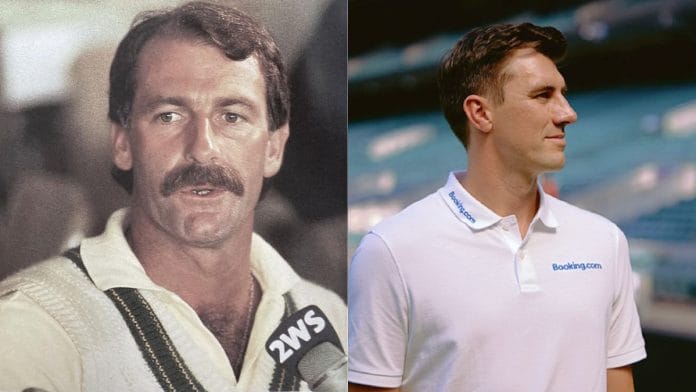 Dennis Lillee and Pat Cummins