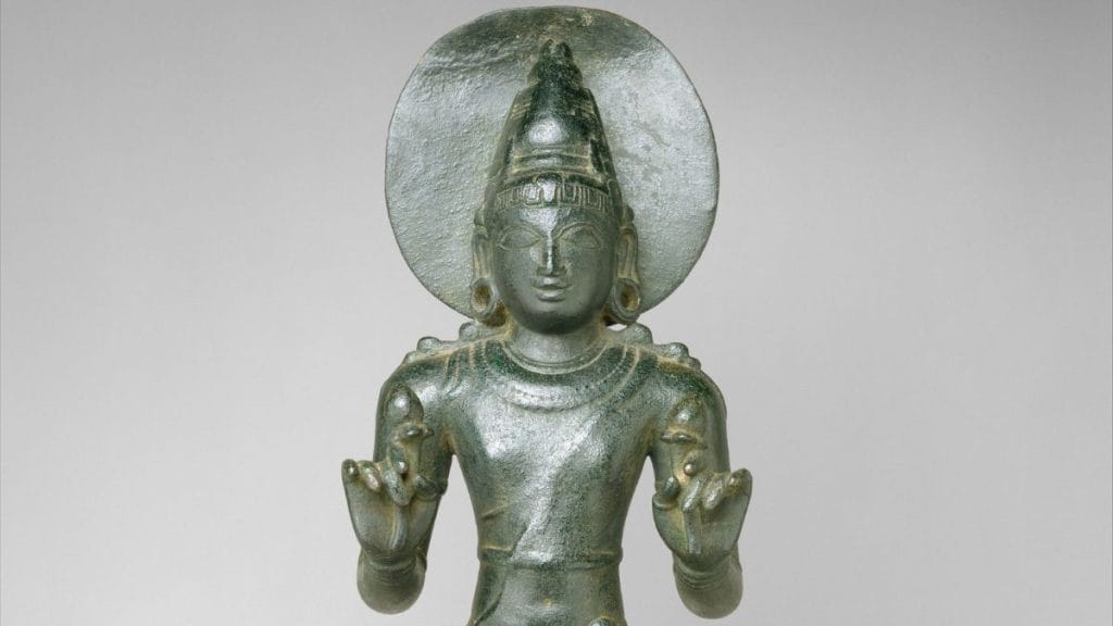 Standing Surya; Chola, India; c. 11th–12thcentury; Copper alloy; 48.6 x 13.3 x 12 cm; The Metropolitan Museum of Art, New York