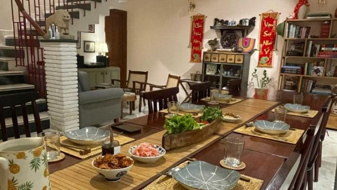 Dhruv Kalra and his wife Trang Quynh Nguyen run Vietnam-Ease Càphê from their living room | Triya Gulati, ThePrint