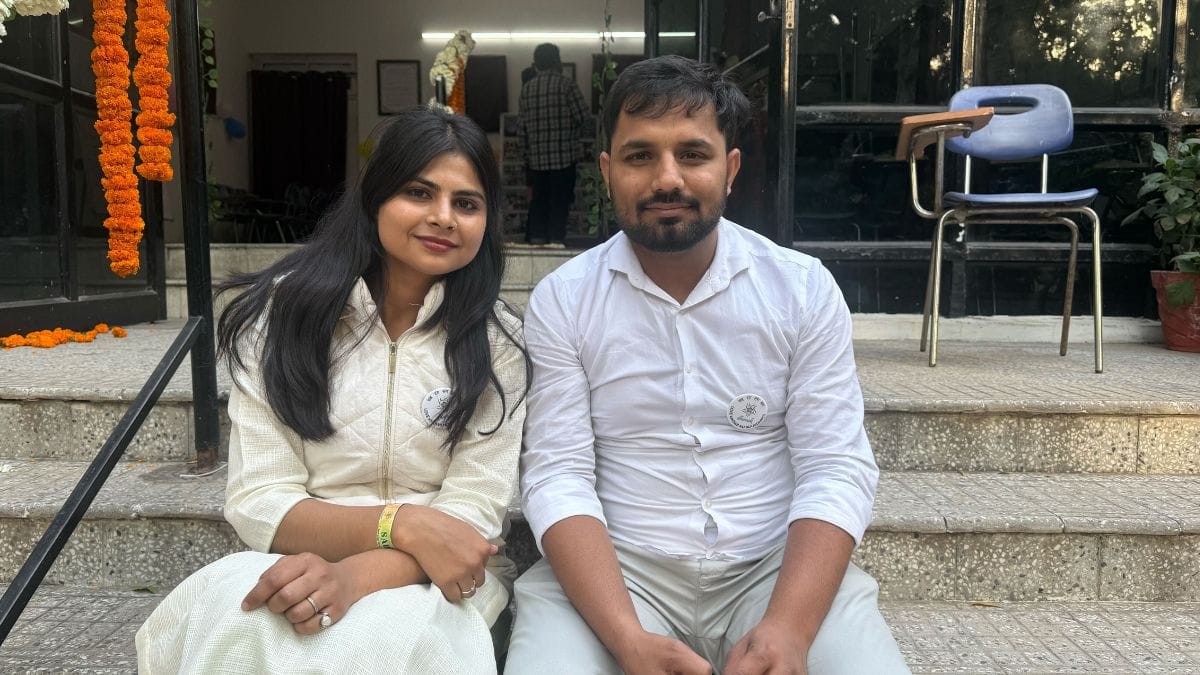 Danishta and Ajay | Photo: Mrinalini Dhyani, ThePrint