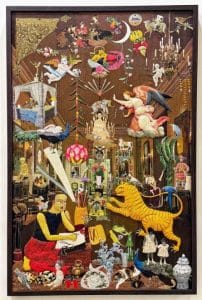 Embroidered Works by Rekha Rodwittiya