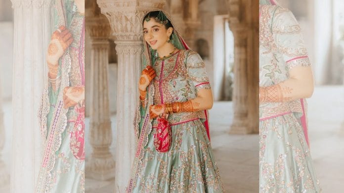 Pakistani actor Mawra Hocane's bridal lehenga