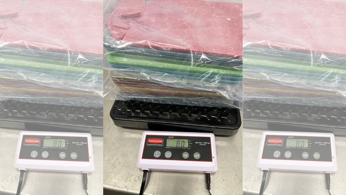 8 kg of fentanyl found | Courtesy: Saskatchewan Royal Canadian Mountain Police