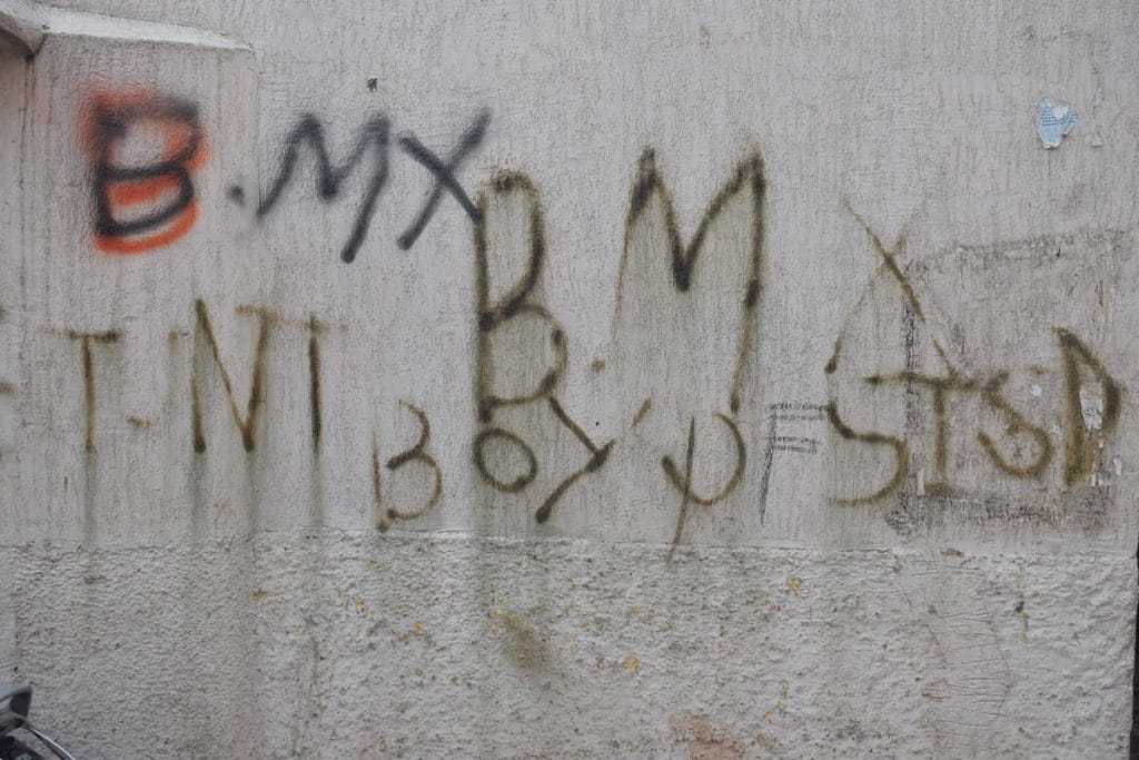 Nizamuddin graffiti
