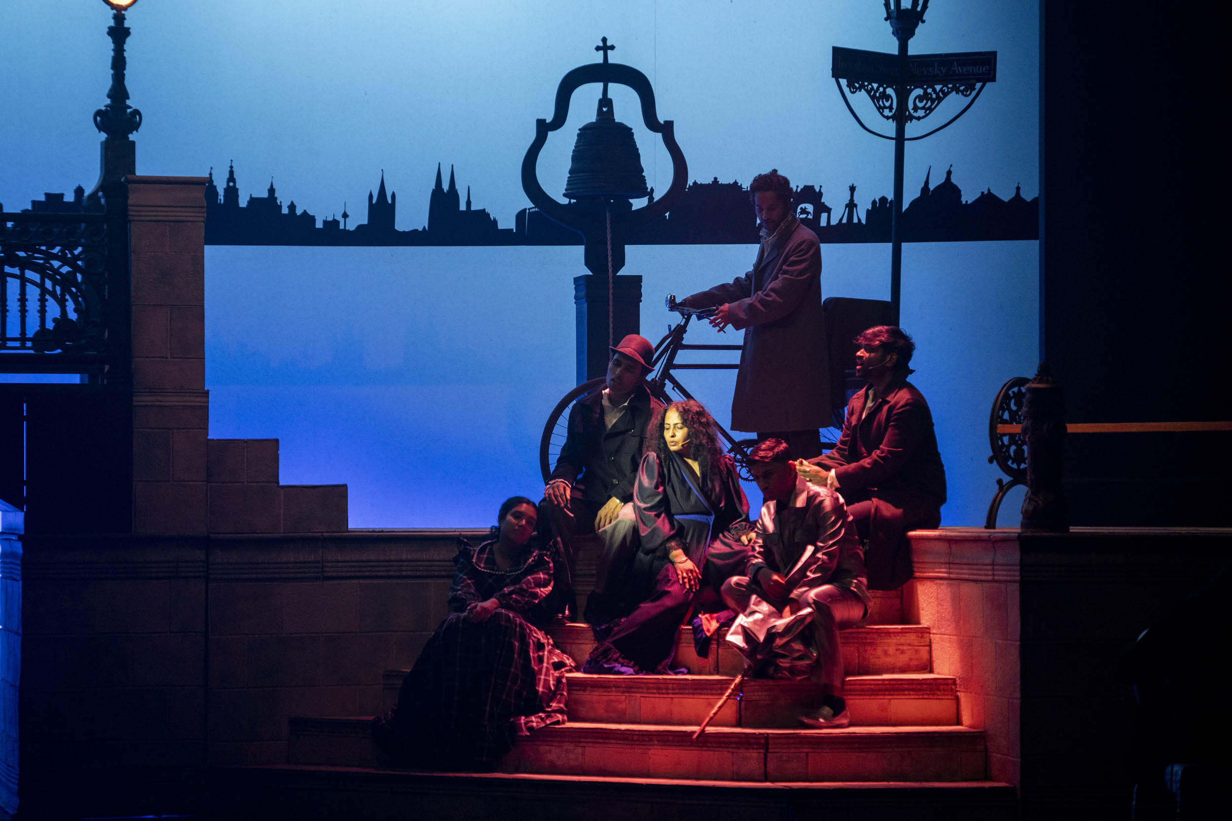 Set design, lighting, and music make Chandni Raatein a sensory delight | Photo credit: Aadyam Theatre