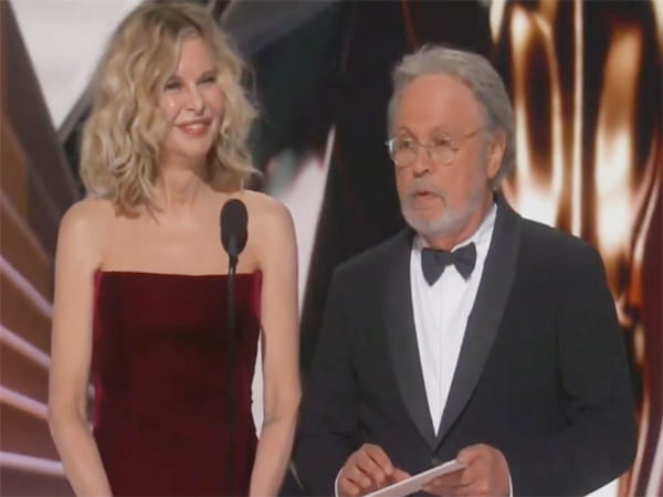 Meg Ryan, Billy Crystal reunite at Oscars, bringing 'When Harry Met Sally' magic to the stage