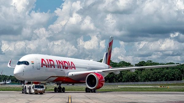 File photo of an Air India airplane
