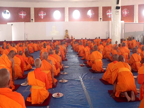 Monks from 12 different countries gather in Lumbini for fourth Lumbini International Tripitaka Chanting