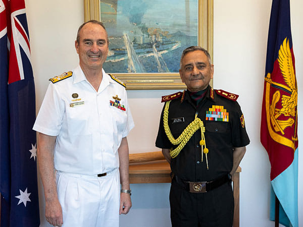 Australia's Chief of Defence Force hosts CDS General Chauhan, expresses commitment to working with India on enhancing interoperability
