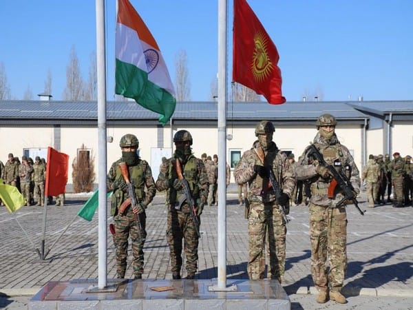 India, Kyrgyzstan Joint Military Exercise 'Khanjar-XII' begins in Tokmok