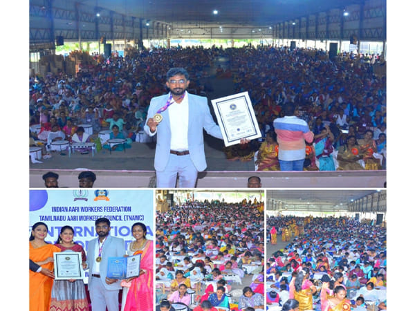 Historic Aari Workers Conference 2025 Sets World Record with 5000 Plus Women