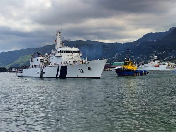 ICGS Saksham's visit to Seychelles strengthens maritime cooperation 