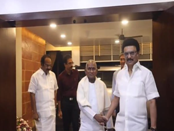  Tamil Nadu: Music mastero Ilaiyaraaja meets CM Stalin