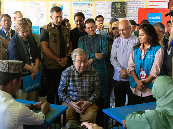 UN Secretary-General Guterres visits Bangladesh, highlights Rohingya crisis and reforms