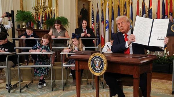 Trump signs executive order to shut down Department of Education, says essential programs will be preserved