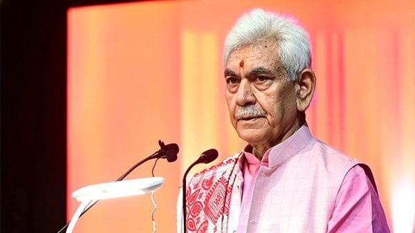 LG Manoj Sinha | File Photo: ANI