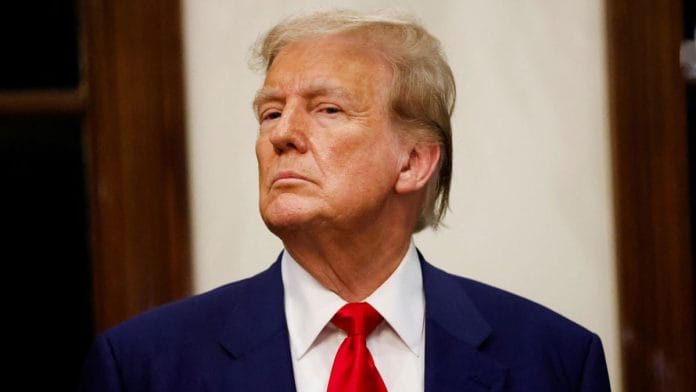 US President Donald Trump announces 