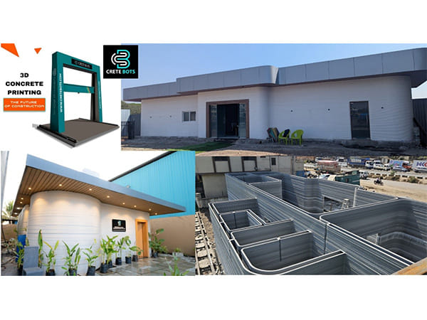 Cretebots Introduces Maharashtra's First Onsite 3D-Printed Office, Pioneering a New Era in Construction