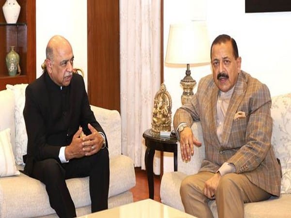 IBM global head Arvind Krishna meets Jitendra Singh to discuss AI, Quantum, and Geospatial collaboration