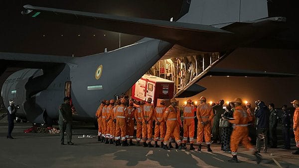 India dispatches first tranche of humanitarian aid for people of Myanmar