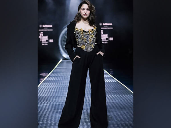 Tamannaah Bhatia's corset-style look at Lakme Fashion Week 2025 is all about glamour and confidence