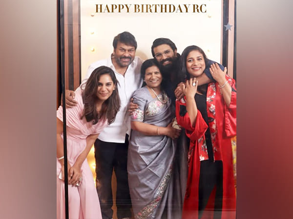 Upasana Konidela shares pictures from her husband Ram Charan's star-studded 40th birthday celebration