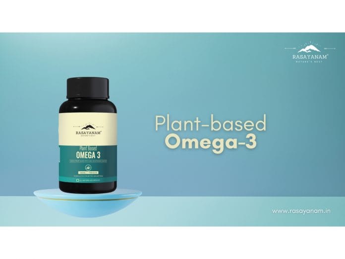 Rasayanam Introduces 100% Plant-Based Omega-3 Supplement for Vegetarians and Vegans