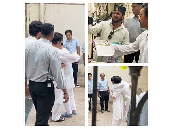 Eid: Aamir Khan shares warm hug with sons Junaid, Azad
