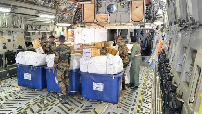 An Indian Army Field Hospital team will assist in providing first aid and emergency medical services to the people of Myanmar as part of Operation Brahma | X/@DrSJaishankar