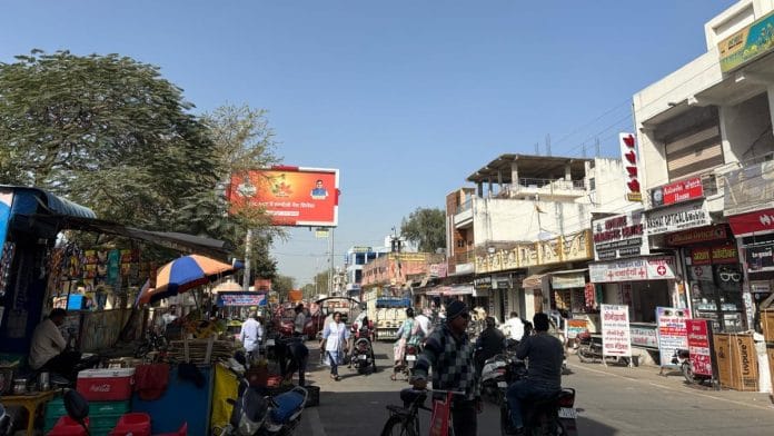 A market area in Bijainagar, Rajasthan | Bismee Taskin | ThePrint