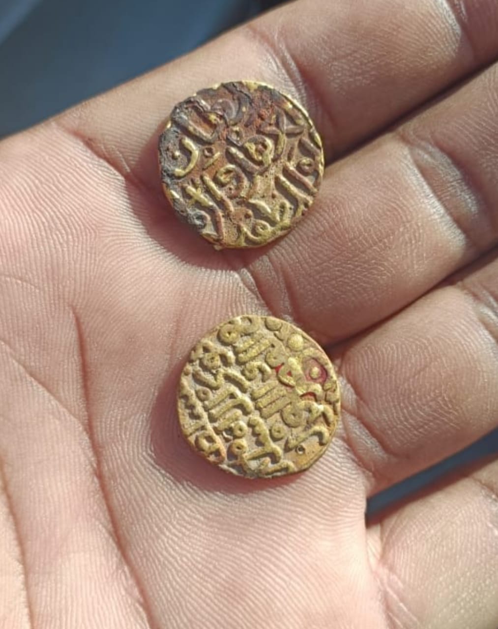 Coins discovered in the area last year | By Special Arrangement