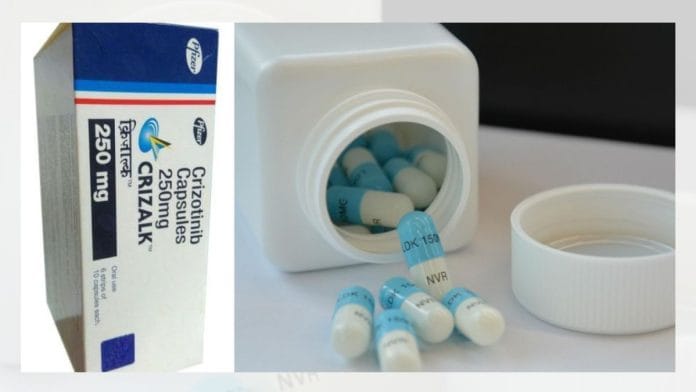 Pfizer's crizotinib and Novartis’s ceritinib | X/@TabletsCapsules