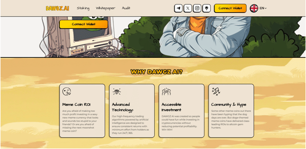 Altext: Dawgz AI website and the main reasons for its choice